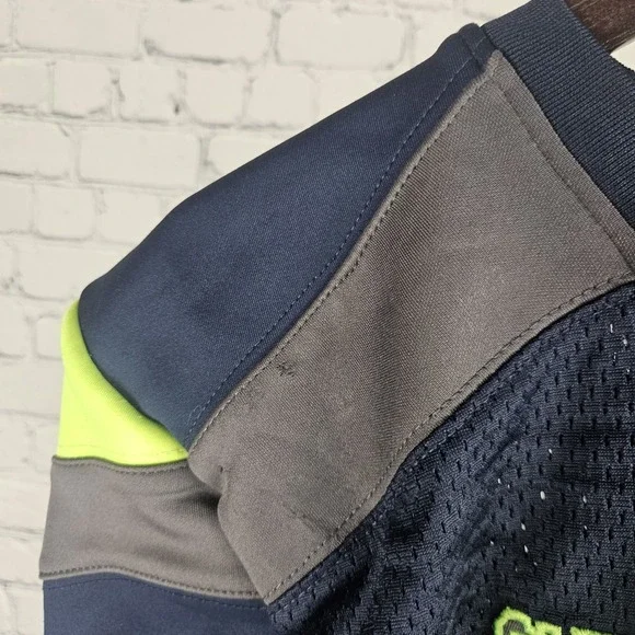 Seattle Seahawks #21 Youth Small Jersey Blue Green Kids Football NFL Style - Picture 5 of 7